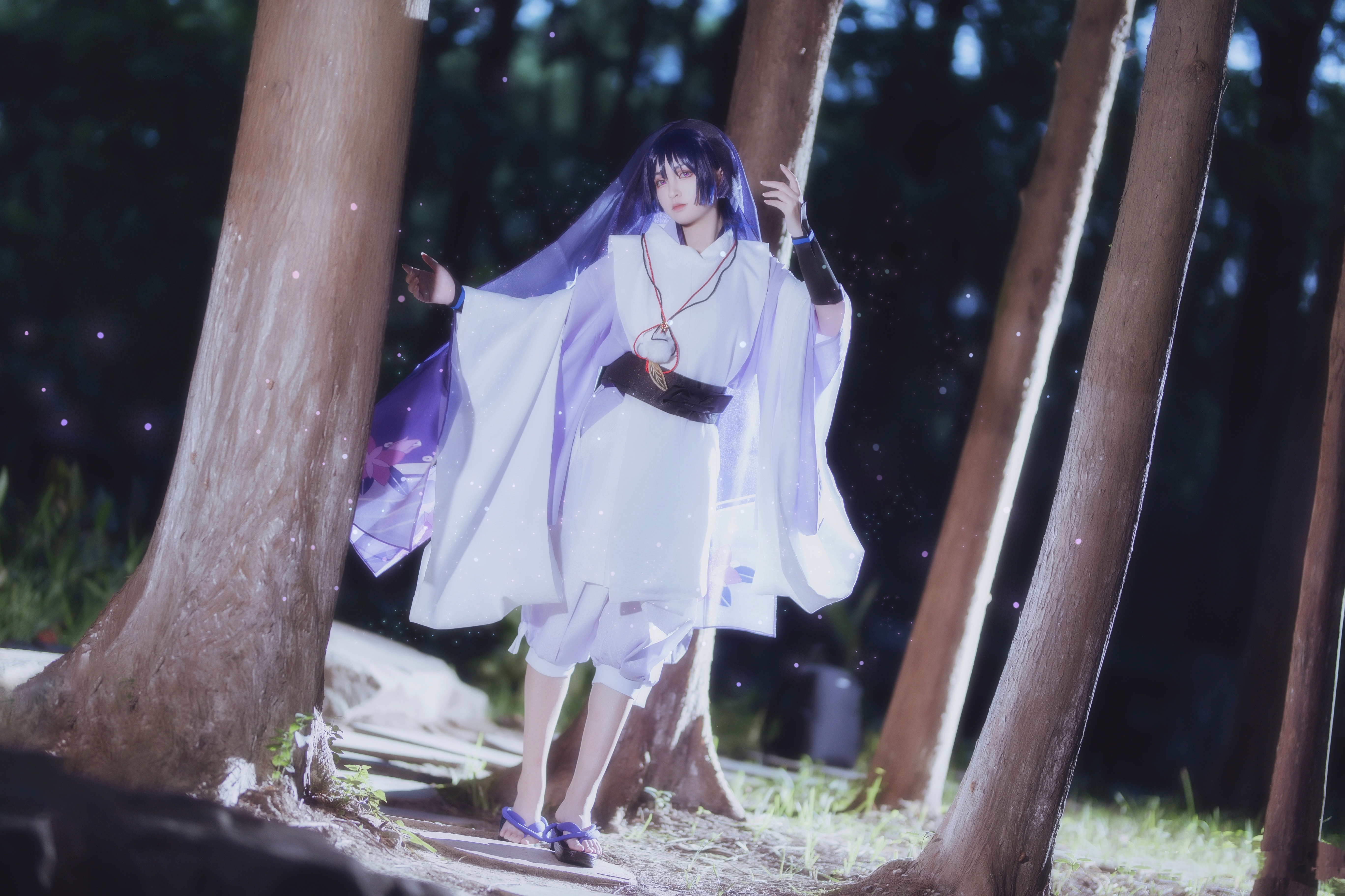 #原神4.3版本##超话创作官# 【白散cos】“往事已成空，还如一梦中“”出镜