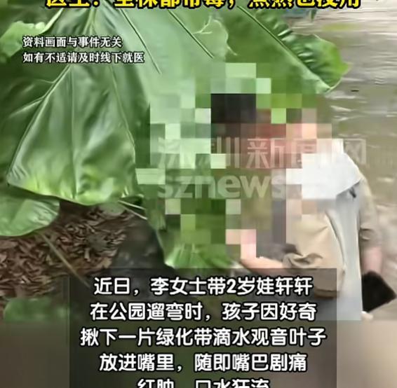 “悲剧还是发生了！”5月30日报道，广东深圳，一2岁宝宝在公园玩耍时，妈妈一个没
