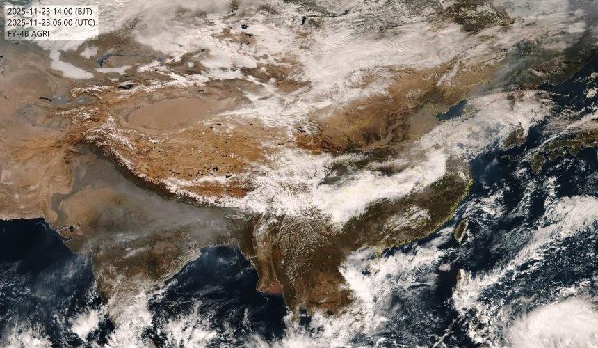 【干燥】今天我国多地依然继续晴朗干燥的天气。下午石家庄和银川相对湿度不到20%，