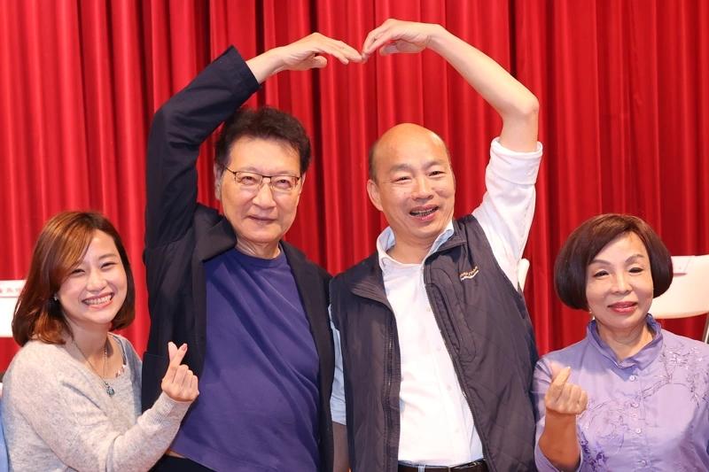 国民党今晚在台中举行造势晚会，前高雄市长韩国瑜炮口瞄准民进党候选人赖清德，他说，