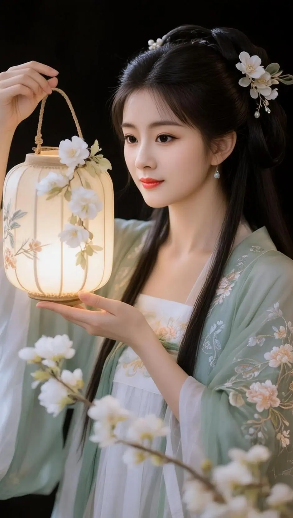 AI花灯汉服照 随变ai随便玩