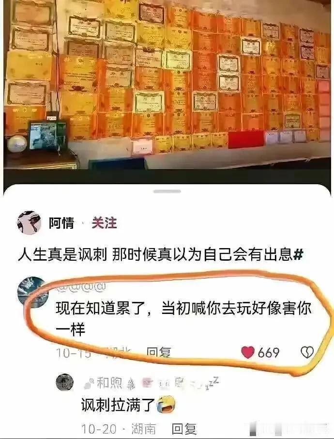 看到这样的评论，那些曾经获得无数荣誉的人，肯定无话可说！
这一面墙的奖励与肯定，