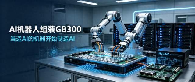 工业富联机器人组装GB300：AI开始亲手制造AI算力