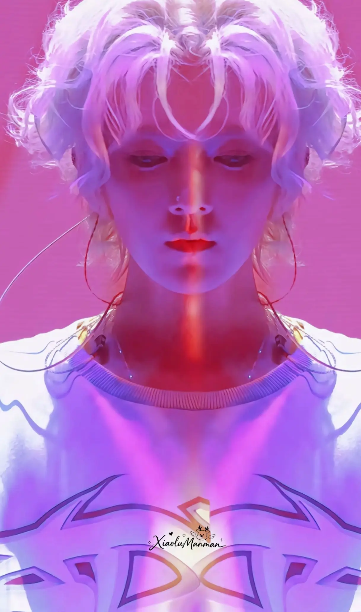 爱着你 像心跳 难触摸。