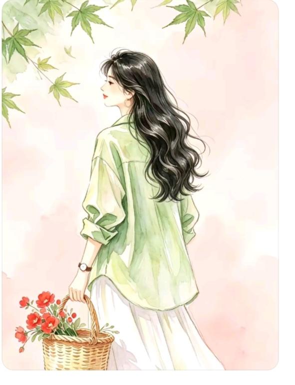 赞美女
春季时节百花开；
美女郊外去采风；
头上烫着大波浪；
休闲衣裤随身穿；