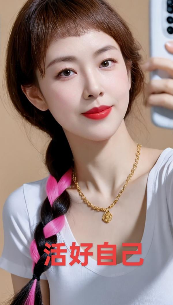 AI个性彩辫自拍