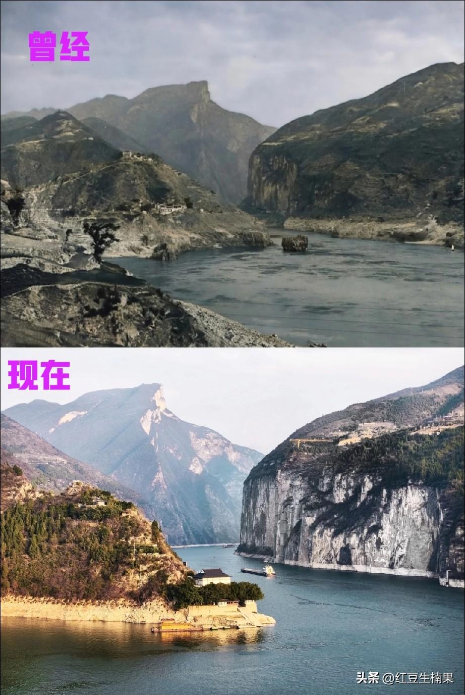 曾经的三峡之巅VS现在的三峡之巅，你更喜欢哪一个。
曾经环境没有那么好看，但是，