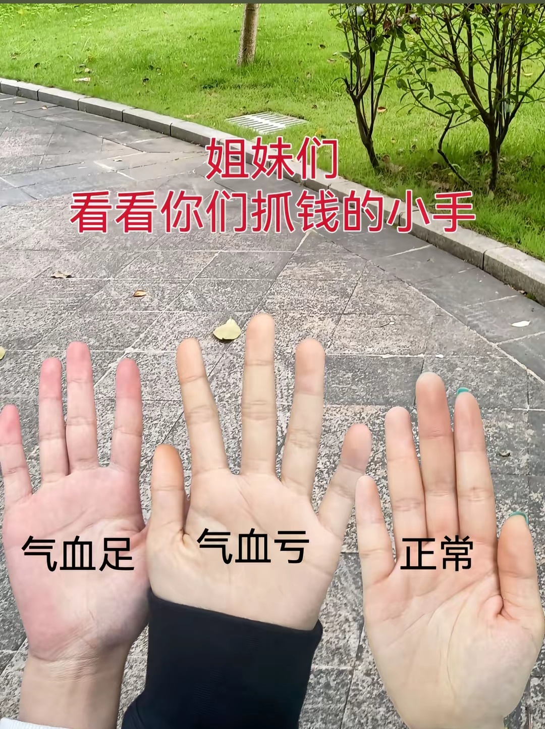 女生最无声的炫富是气血足除了炫富，还可以炫气血🩸
