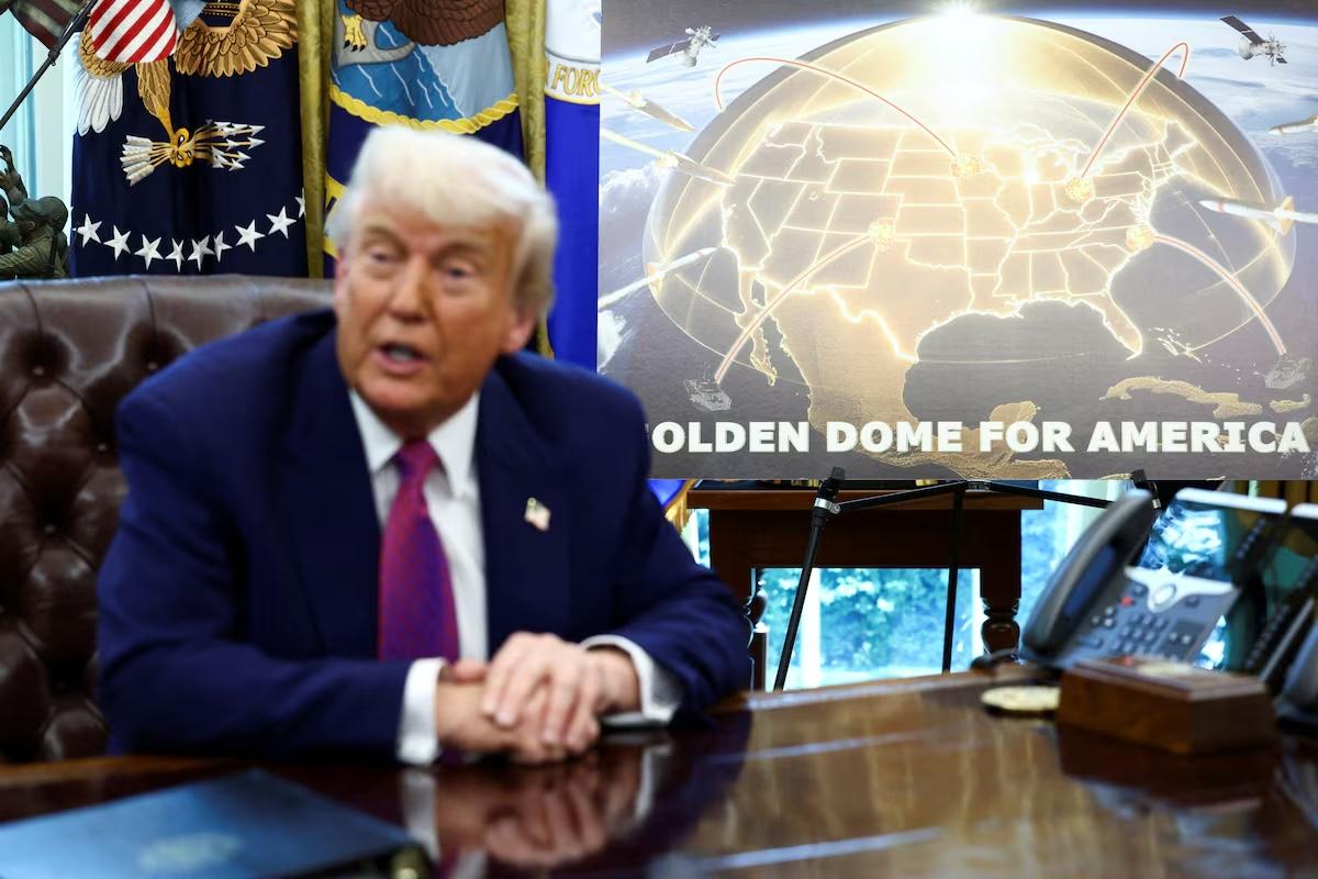 2025年5月20日，美国总统宣布了名为“金穹”（Golden Dome）的导弹