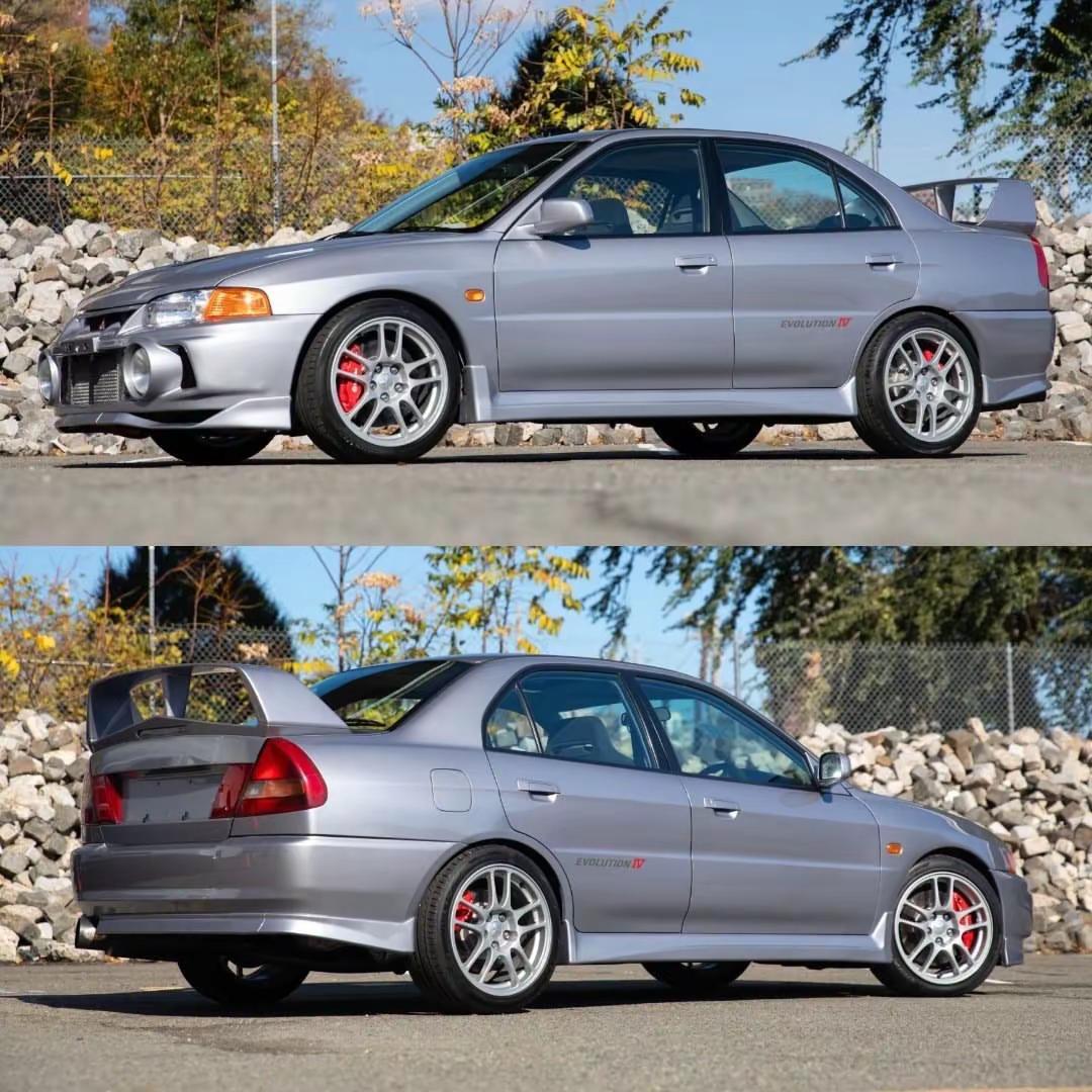 诞生于1996年的三菱Lancer Evolution IV GSR，是日系性能