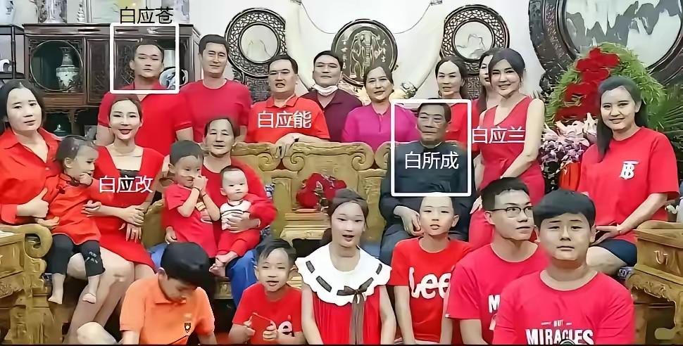 据说，白家父子俩白所成、白应苍听到死刑判决的时候可伤心了，其他成员还抹眼泪呢，这