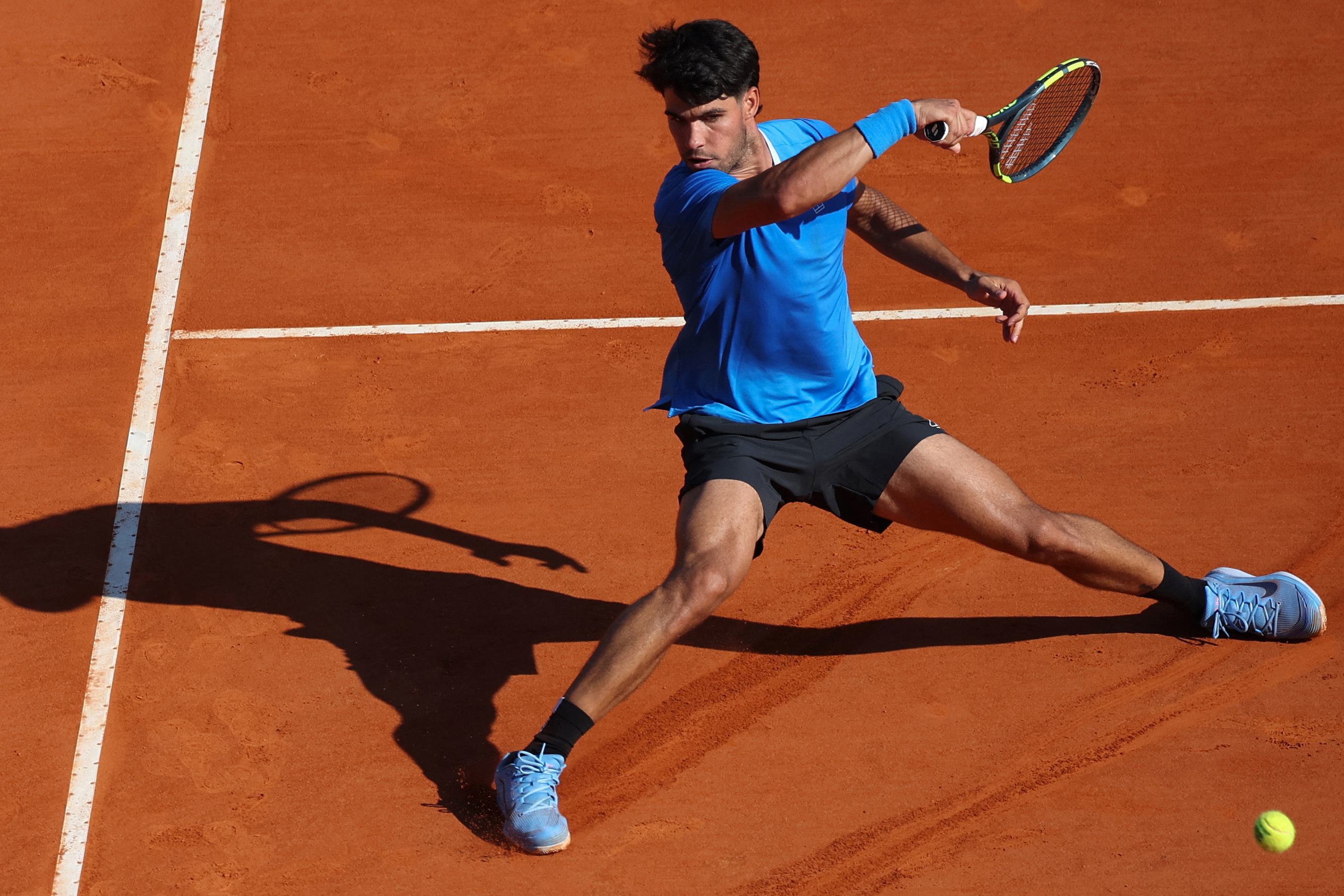 阿尔卡拉斯三盘过关✅ATP1000蒙特卡洛大师赛男单第三轮，头号种子阿尔卡拉斯克