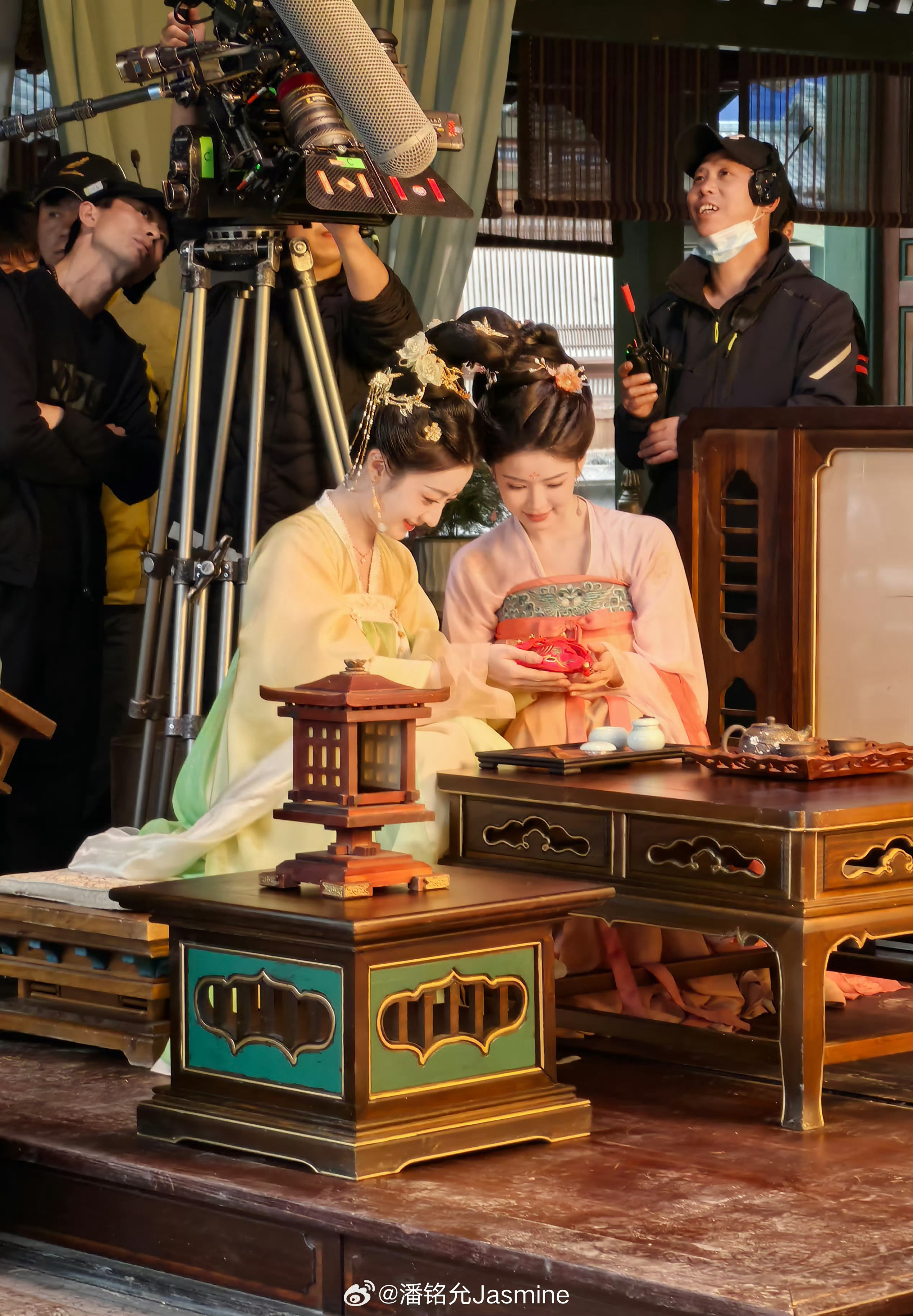 我天 《暗河传》认识的小糊🌸居然也演了《盛世天下》潘铭允