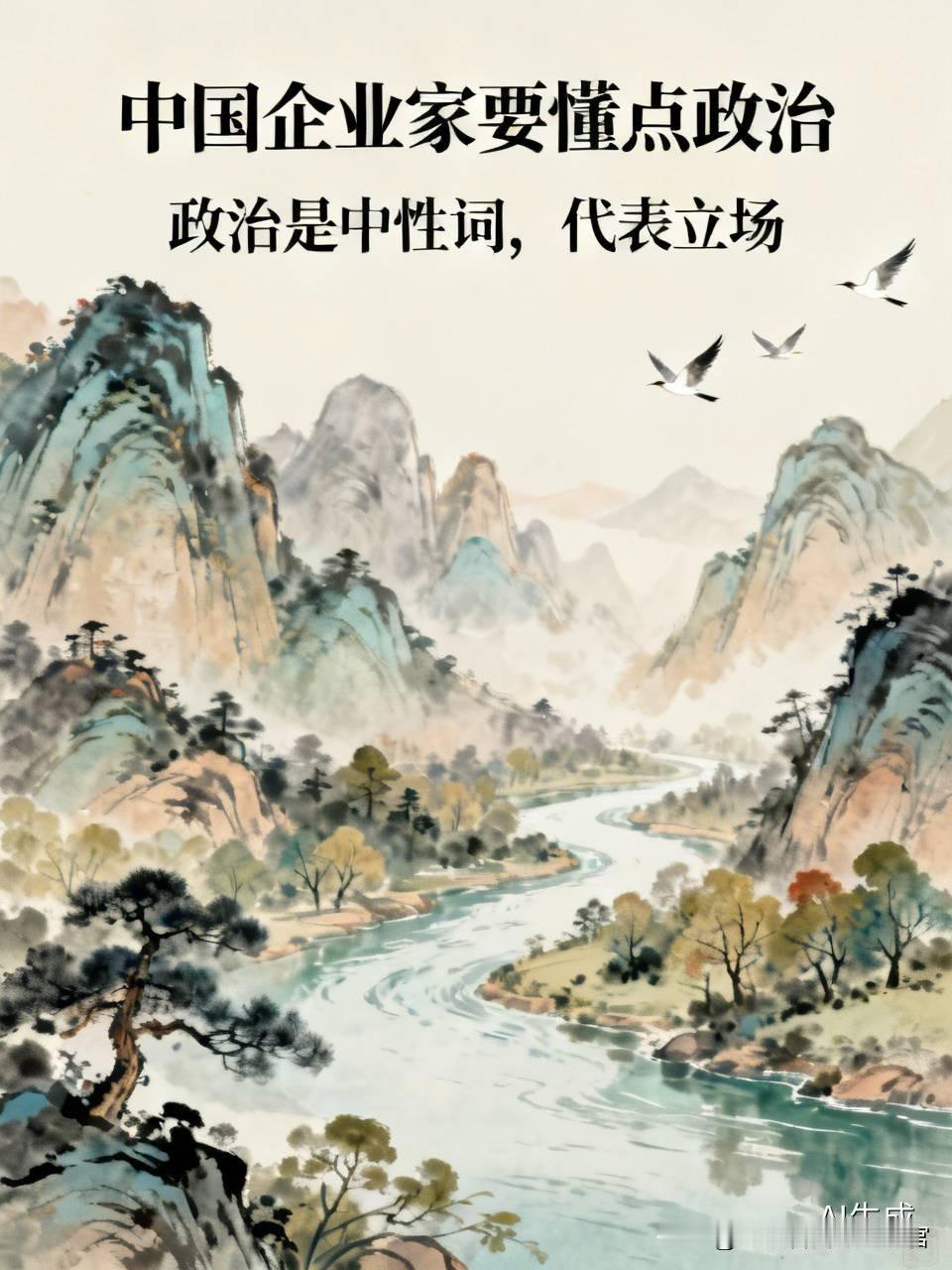 【中国企业家要懂点政治】

刚刚得知，中国饮料行业的品牌太子奶的创始人去世，直到