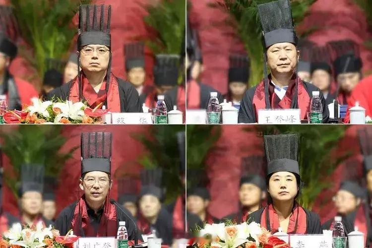 汉服中的官服还是得搭配胡子使用，不然…… 