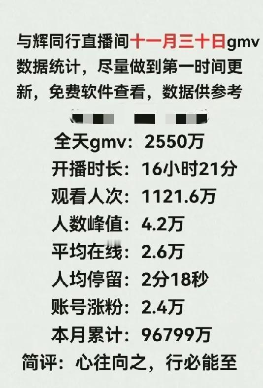 热烈祝贺与辉同行11月业绩达到9亿6799万！

    与辉同行实在太稳了，本