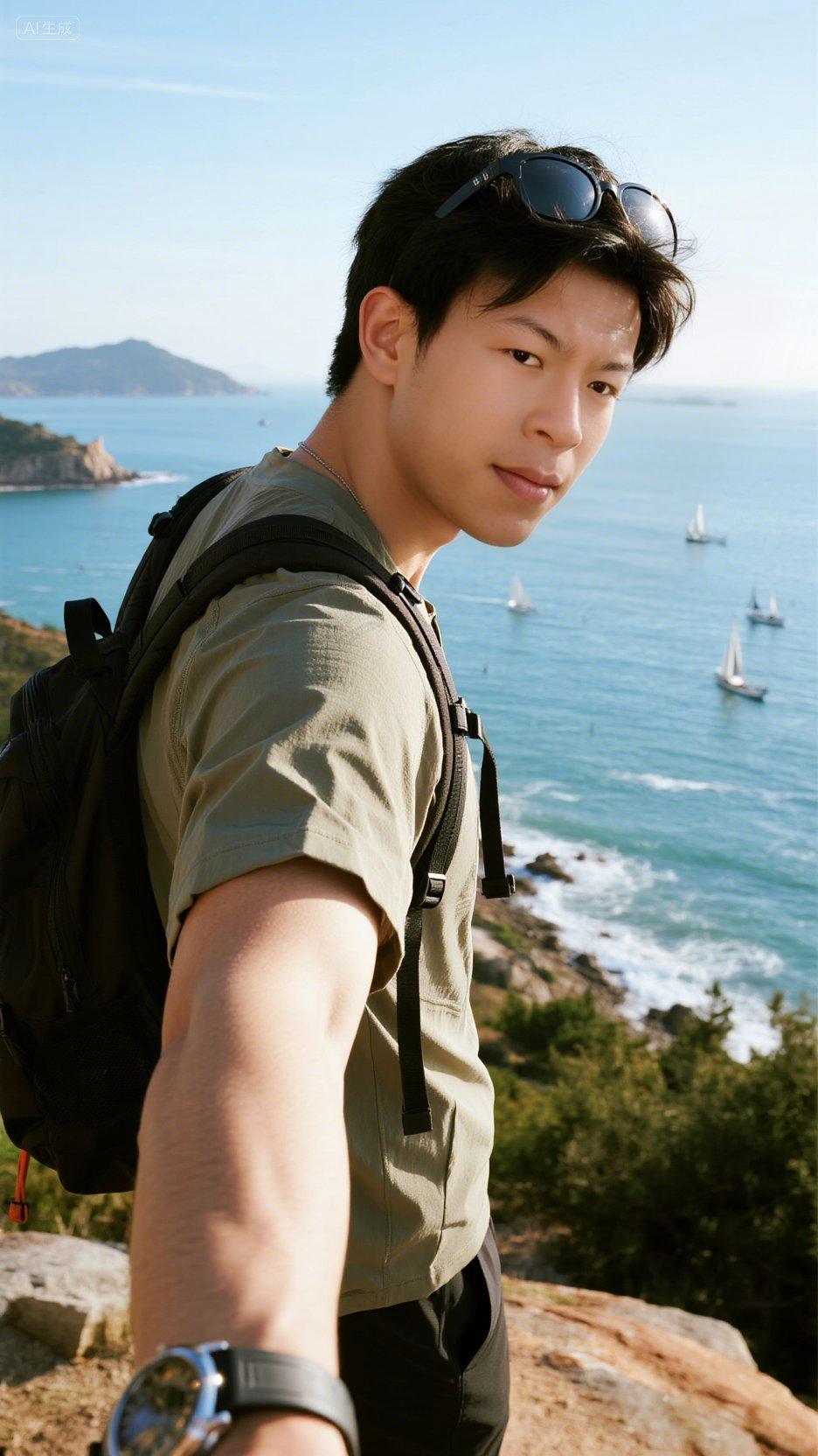 洵哥的家鄉是青島：擁有海上第一名山：嶗山，雄峙黃海之濱，以「山海奇觀」聞名於世。