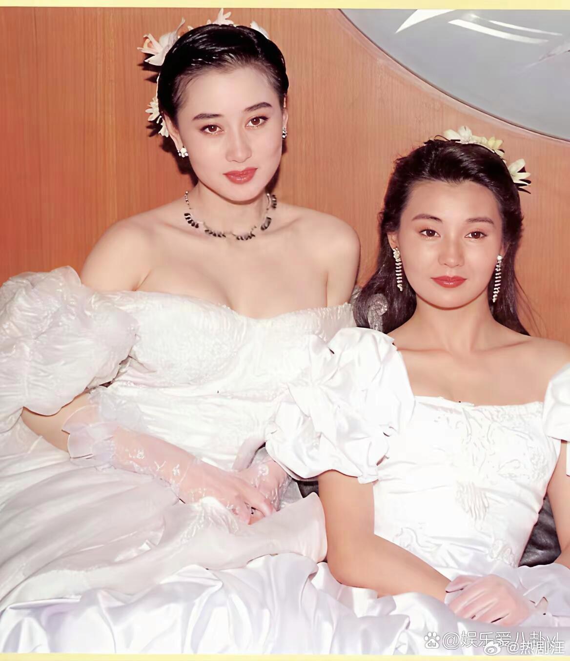 年轻时候的张曼玉和利智 