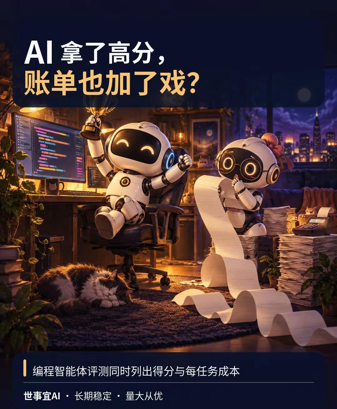 AI拿了高分，账单也加了戏？。Artificial Analysis 的编程智能