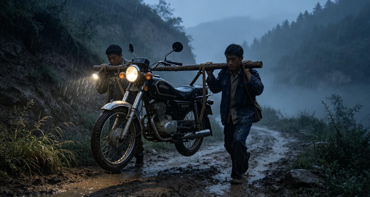 陇东雨夜惊魂记

十九岁那年，我从农村插队后，到了陇东大山里的一家三线军工厂参加