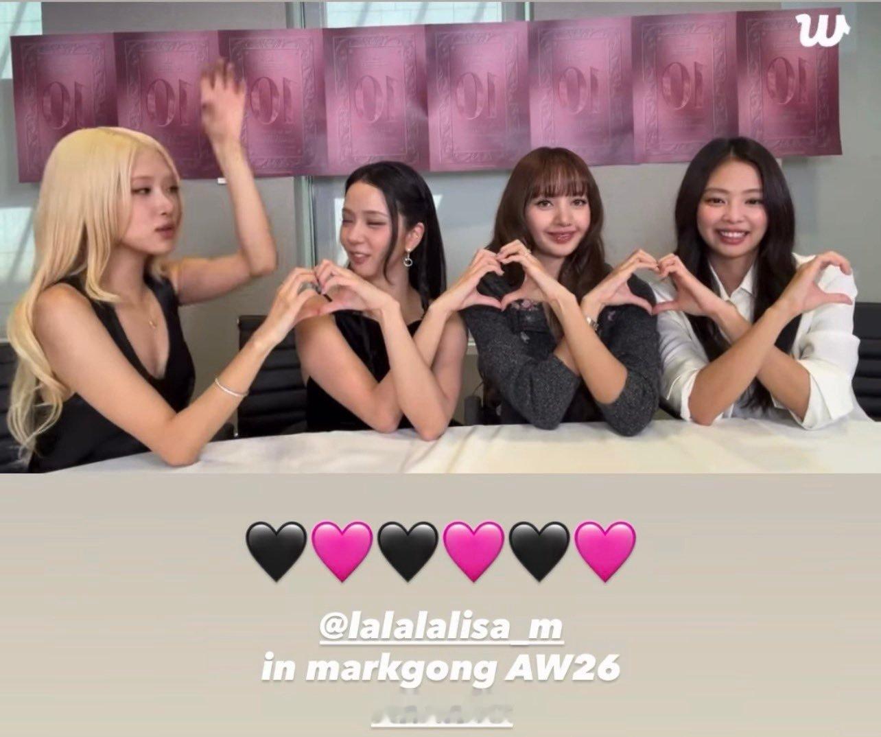 LISA🐥LISA出道十周年快乐260808 mark gong（设计师） I