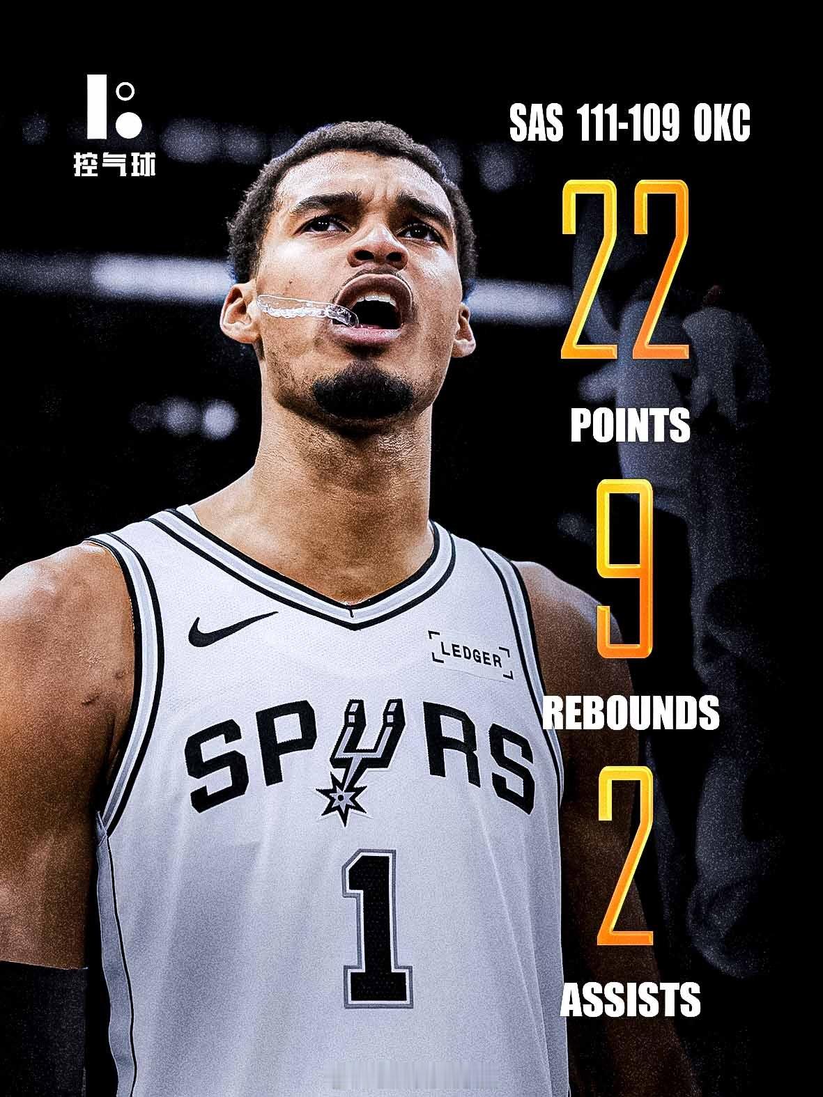 这场胜利不仅让马刺跻身杯赛决赛，更预示着西部格局的重新洗牌 —— 拥有文班亚马、