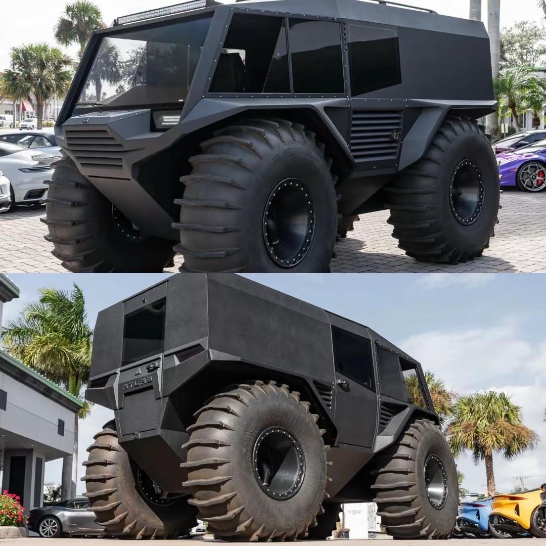 这台2024款 Atlas 两栖全地形车诞生于乌克兰，并于2026年进入市场流通