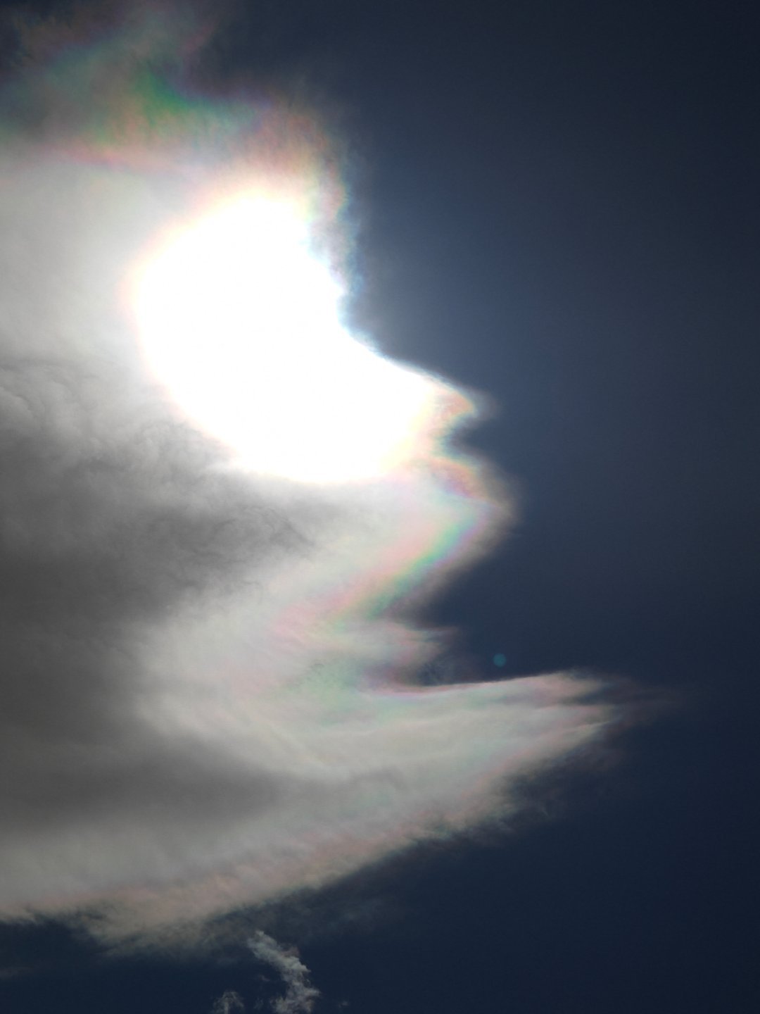 满天都是七彩祥云 