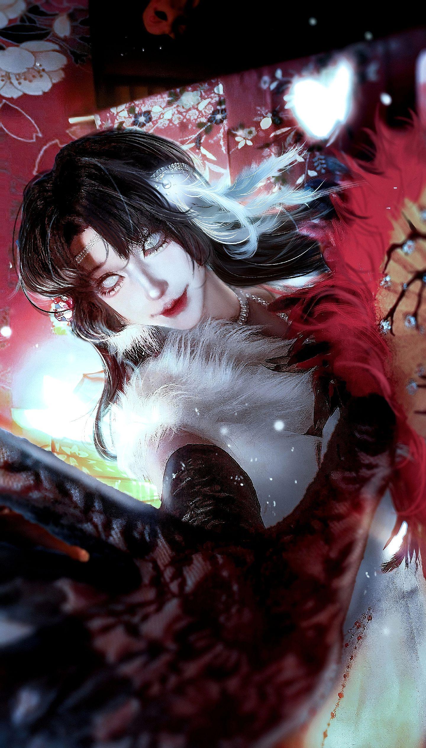 这场游戏的胜利，妾身就收下了。cos玩第五人格玩的