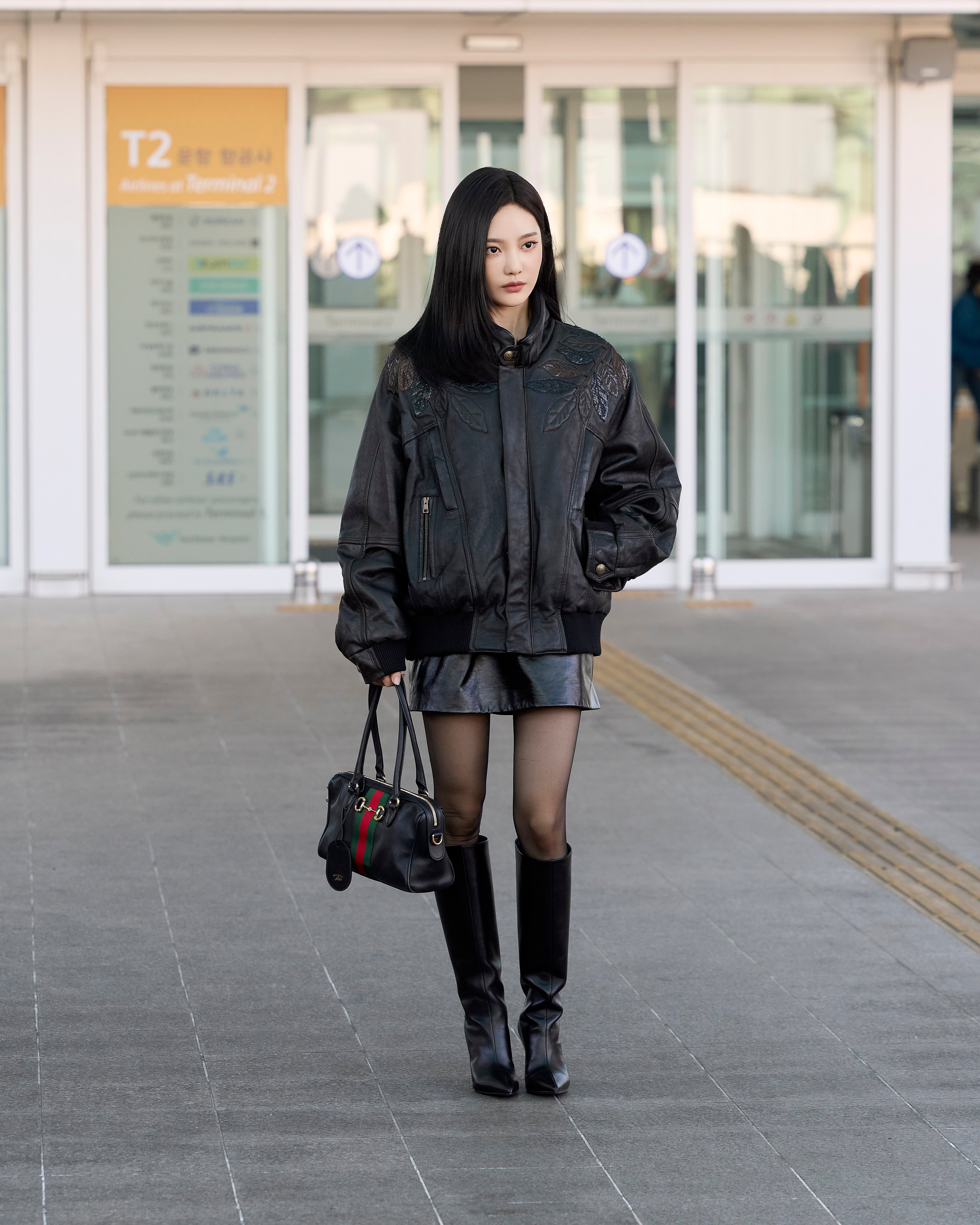 Gucci 官方X更新.宁艺卓 GUCCI.宁艺卓GUCCI米兰时装周