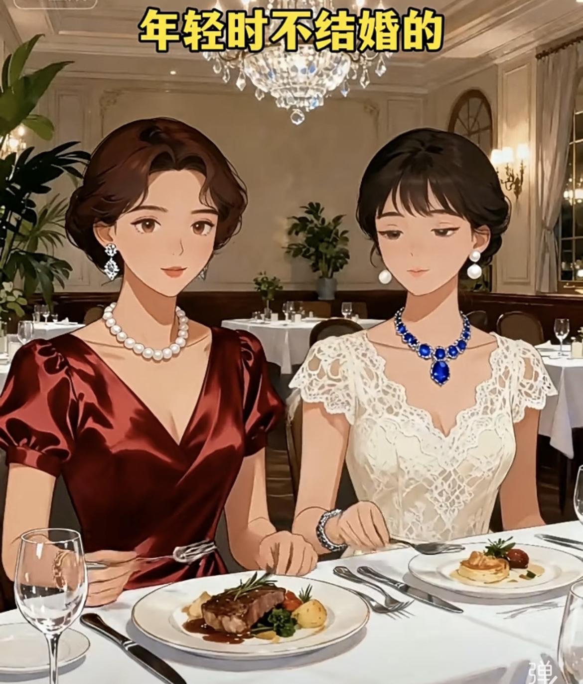 “ 年轻时不结婚，老的一个人太惨了，

年轻时结婚，老了坐享天伦 ”[吃瓜群众]