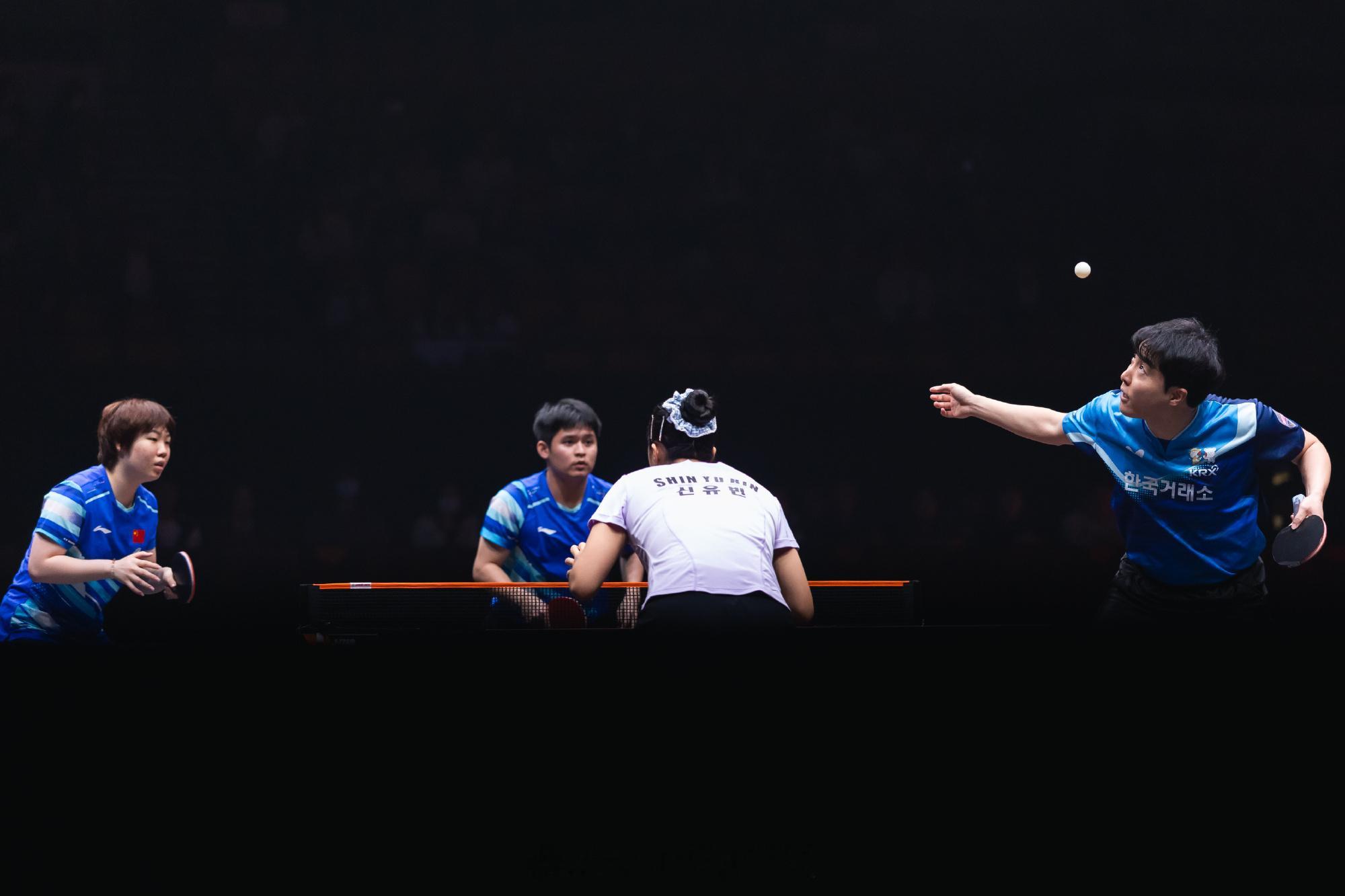 怎么感觉今年林诗栋与蒯曼两人的混双能力下降了呢？时间精力都用在单打上了？这还能顺