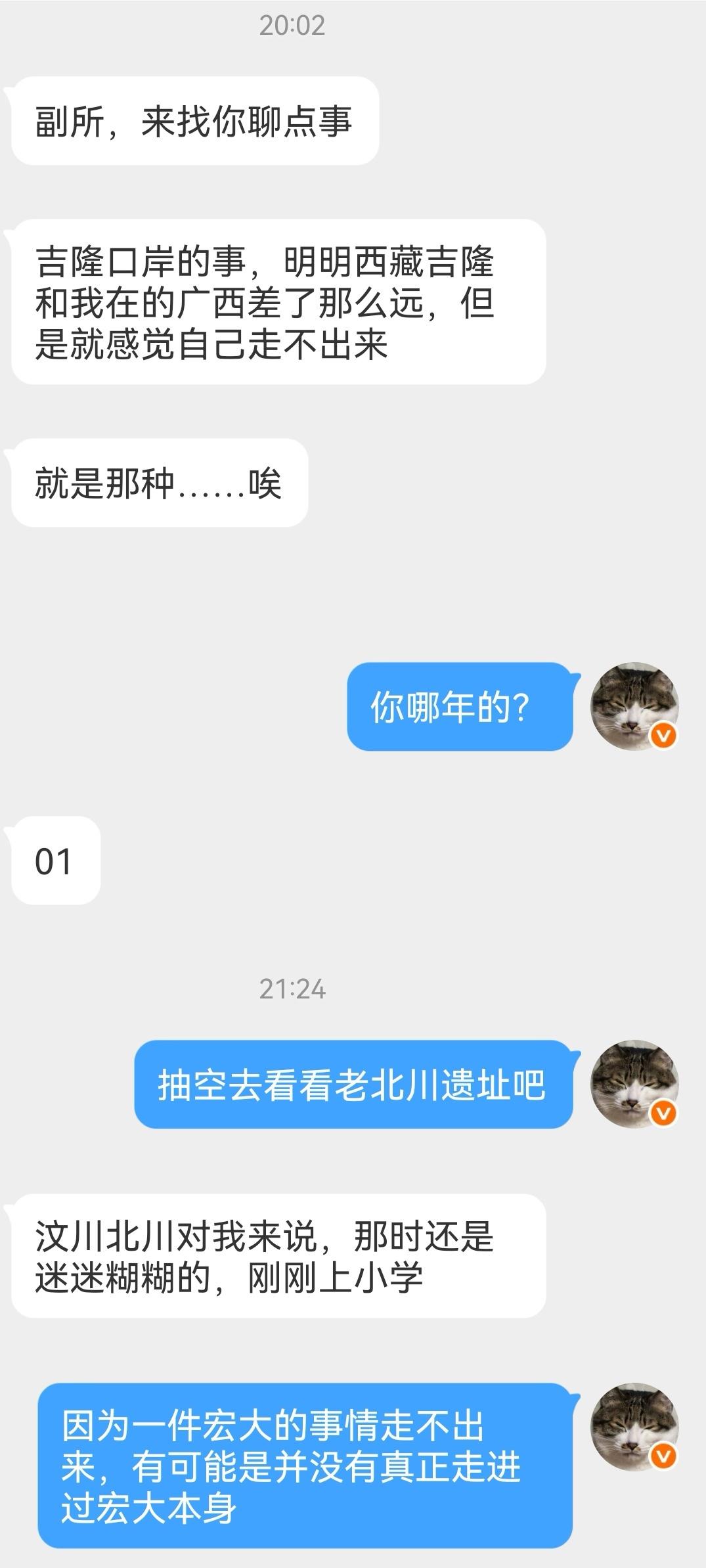 因为一件宏大的事情走不出来，有可能是并没有真正走进过宏大本身[兔子] ​​​