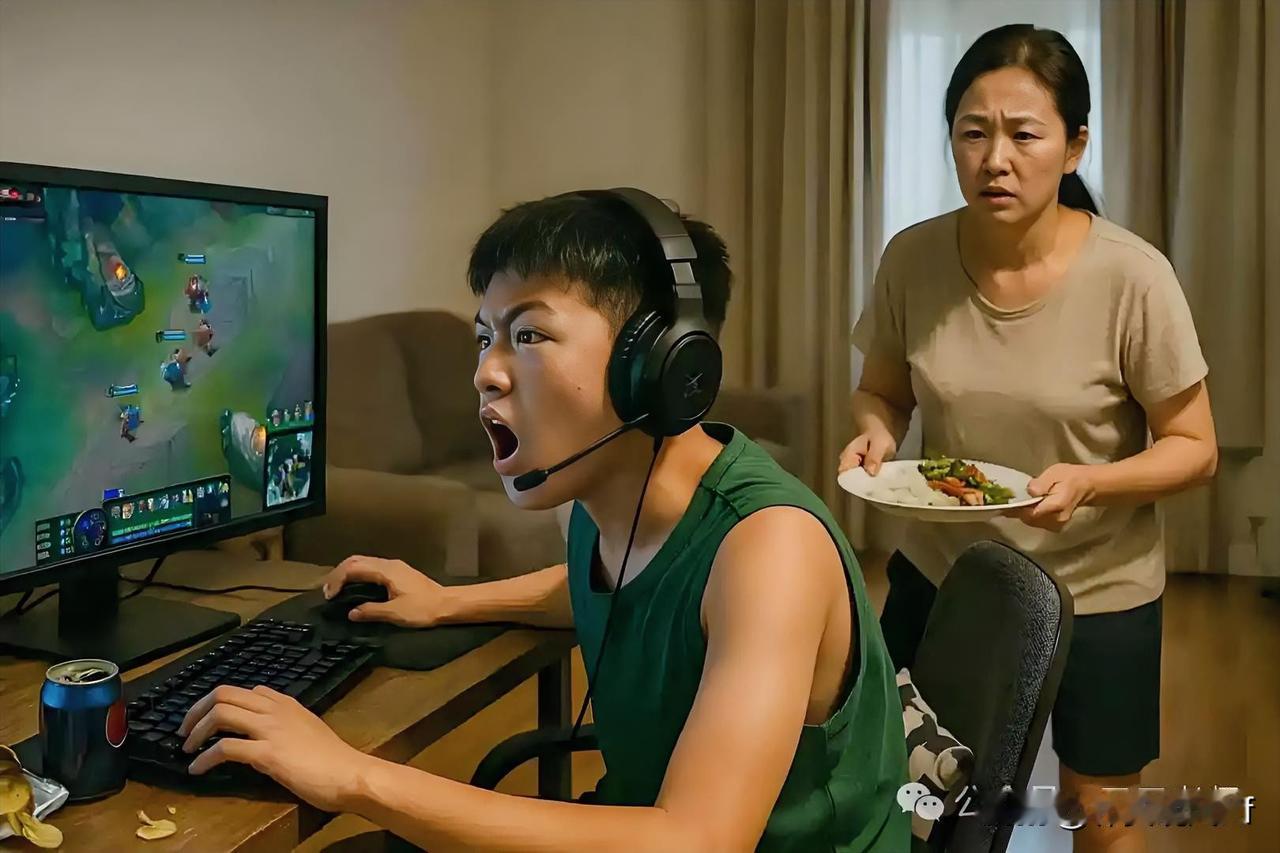 我认为应该。孩子是学习时期，如果沉迷于网络游戏必将影响正常的功课学习和成绩。中南