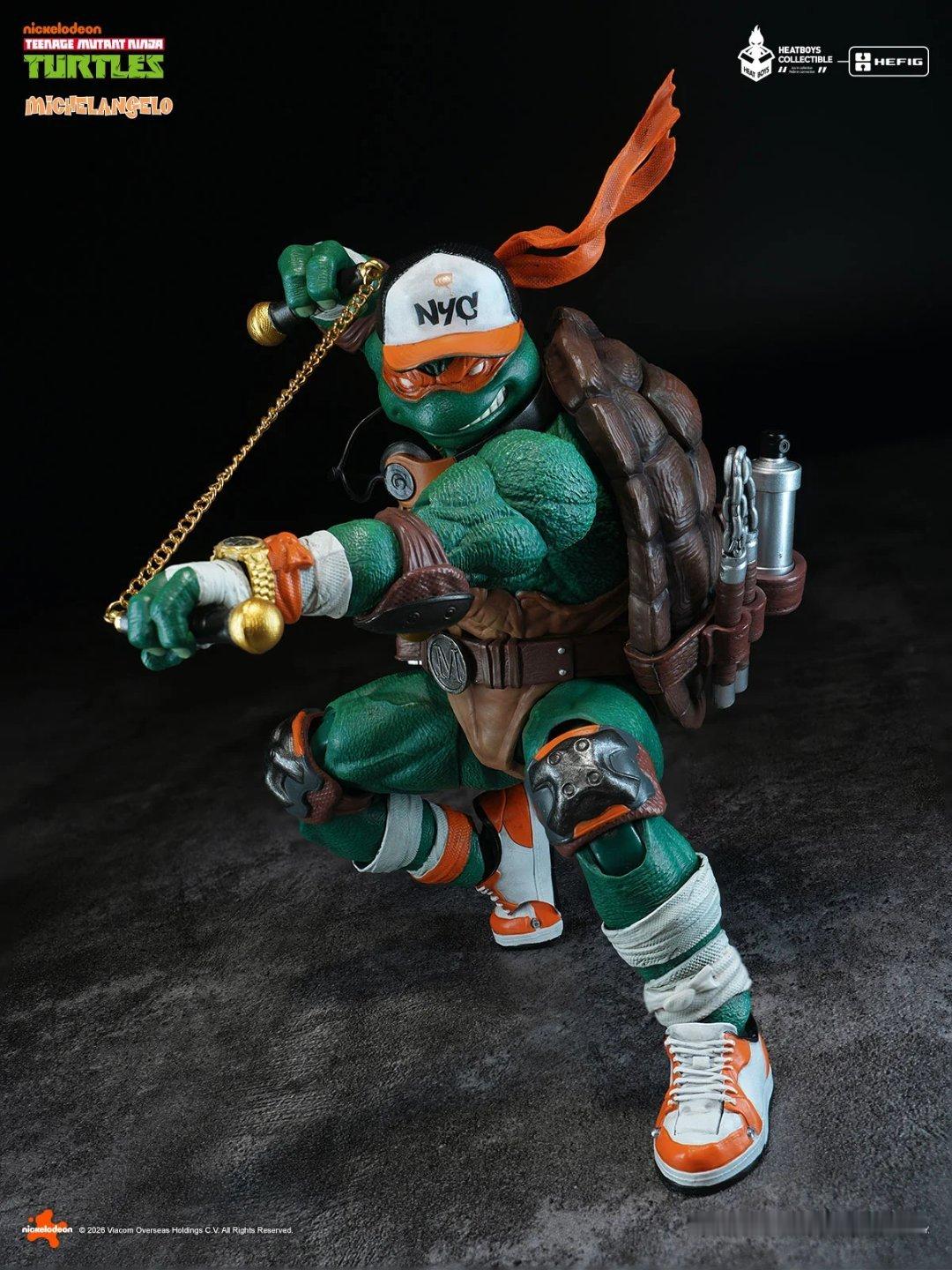 HEATBOYS TMNT 忍者神龟 HB0105 HEFIG Michelan