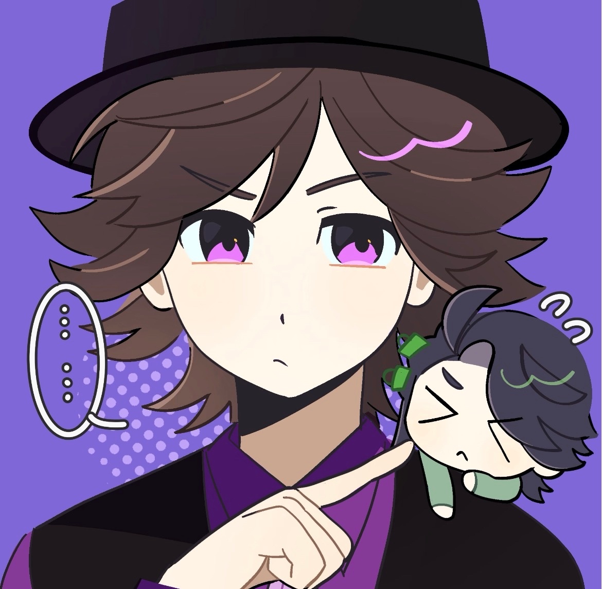 【💚💜】给给？！ 