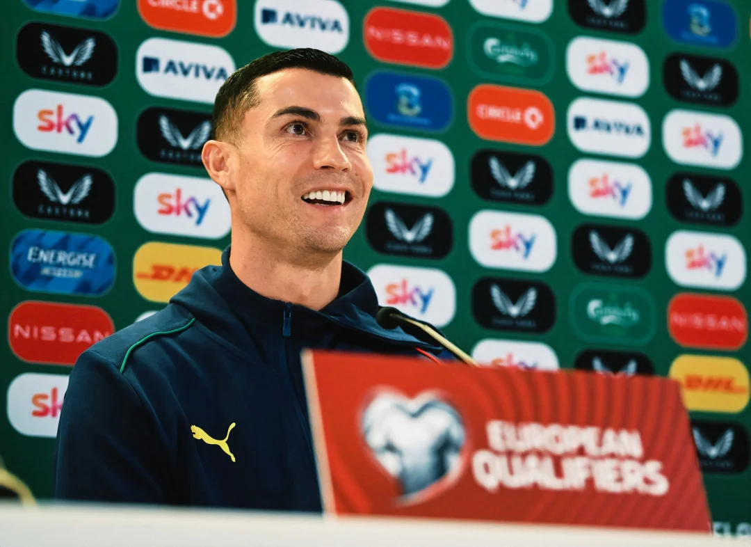 C罗回答破千球和参加世界杯问题