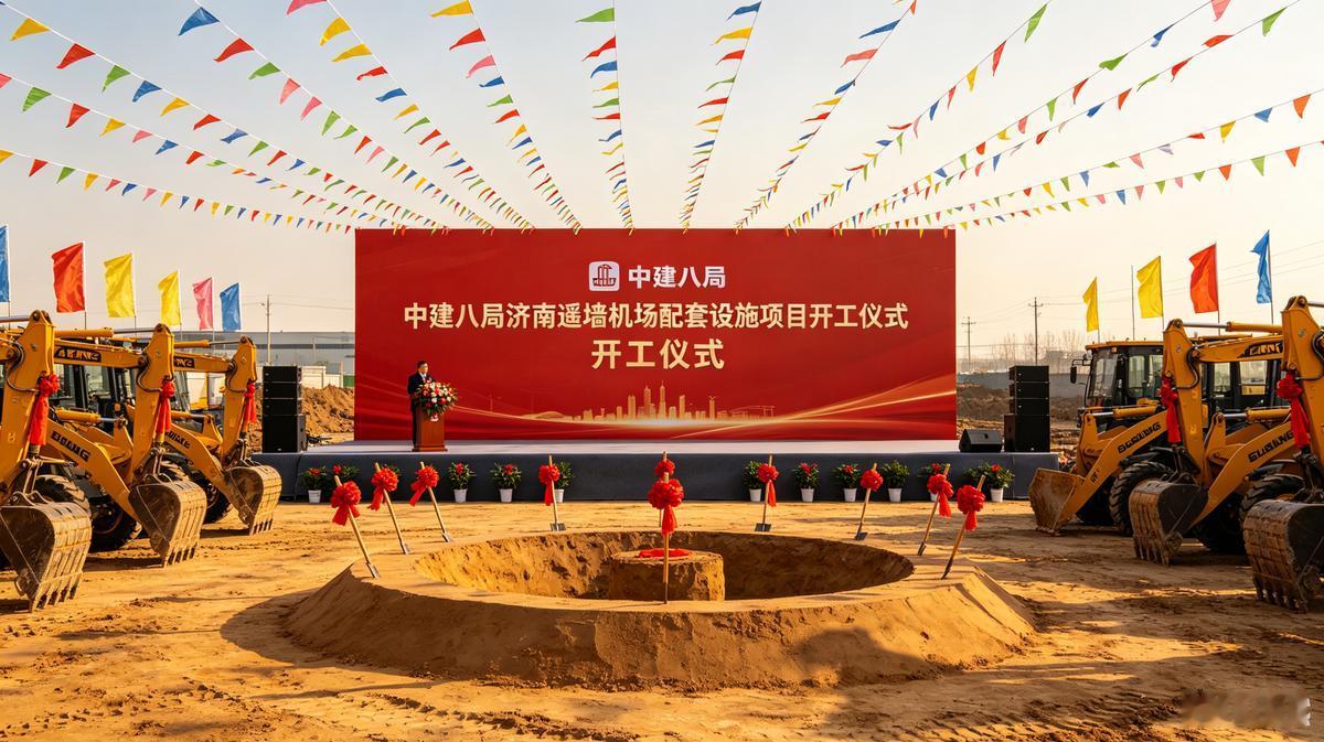 中建八局7.4亿拿下遥墙机场配套EPC，中建三局又输了。你以为是技术问题？两家都