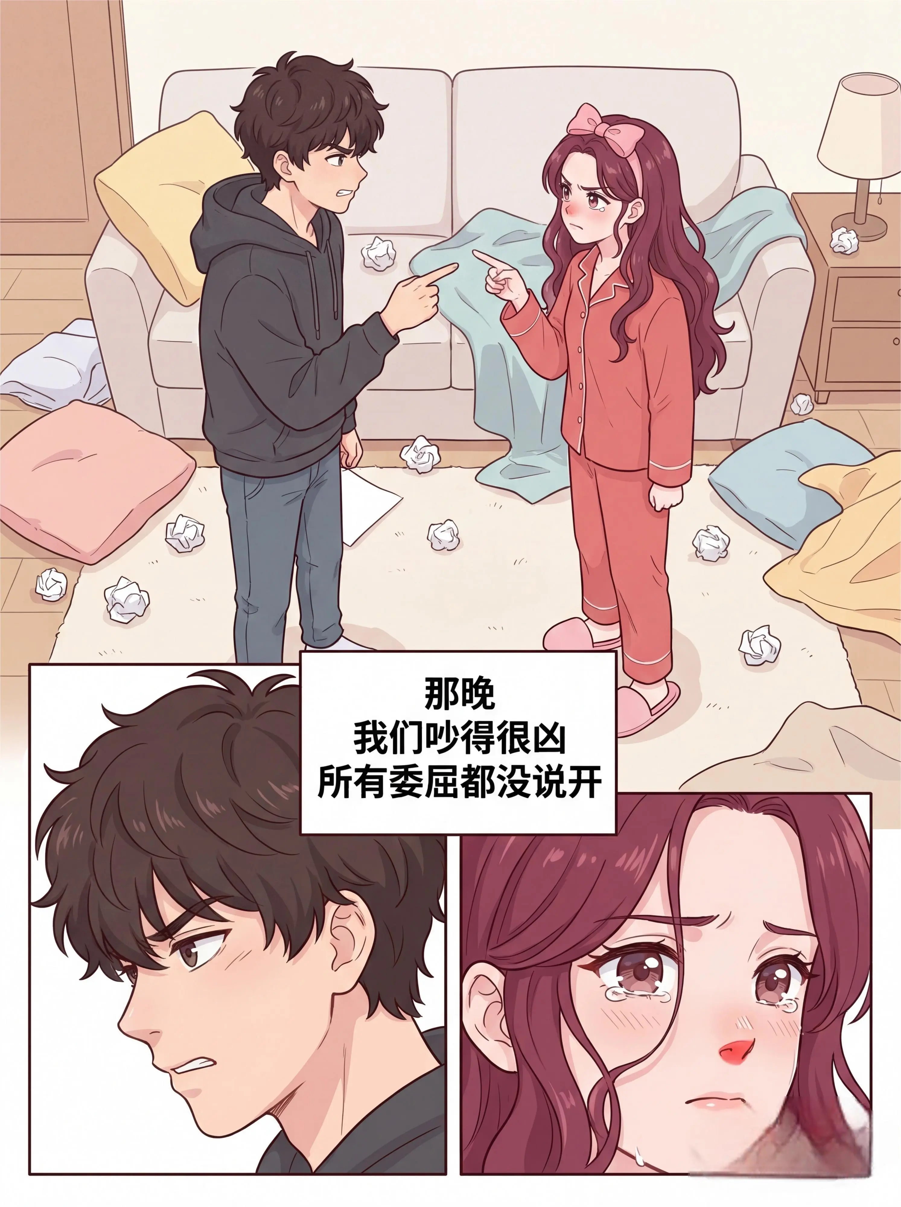 不吵隔夜架，不永失所爱！