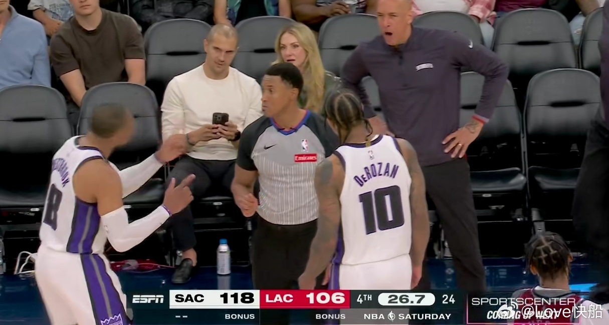 威少今天各种兴奋，指着裁判各种骂！ 