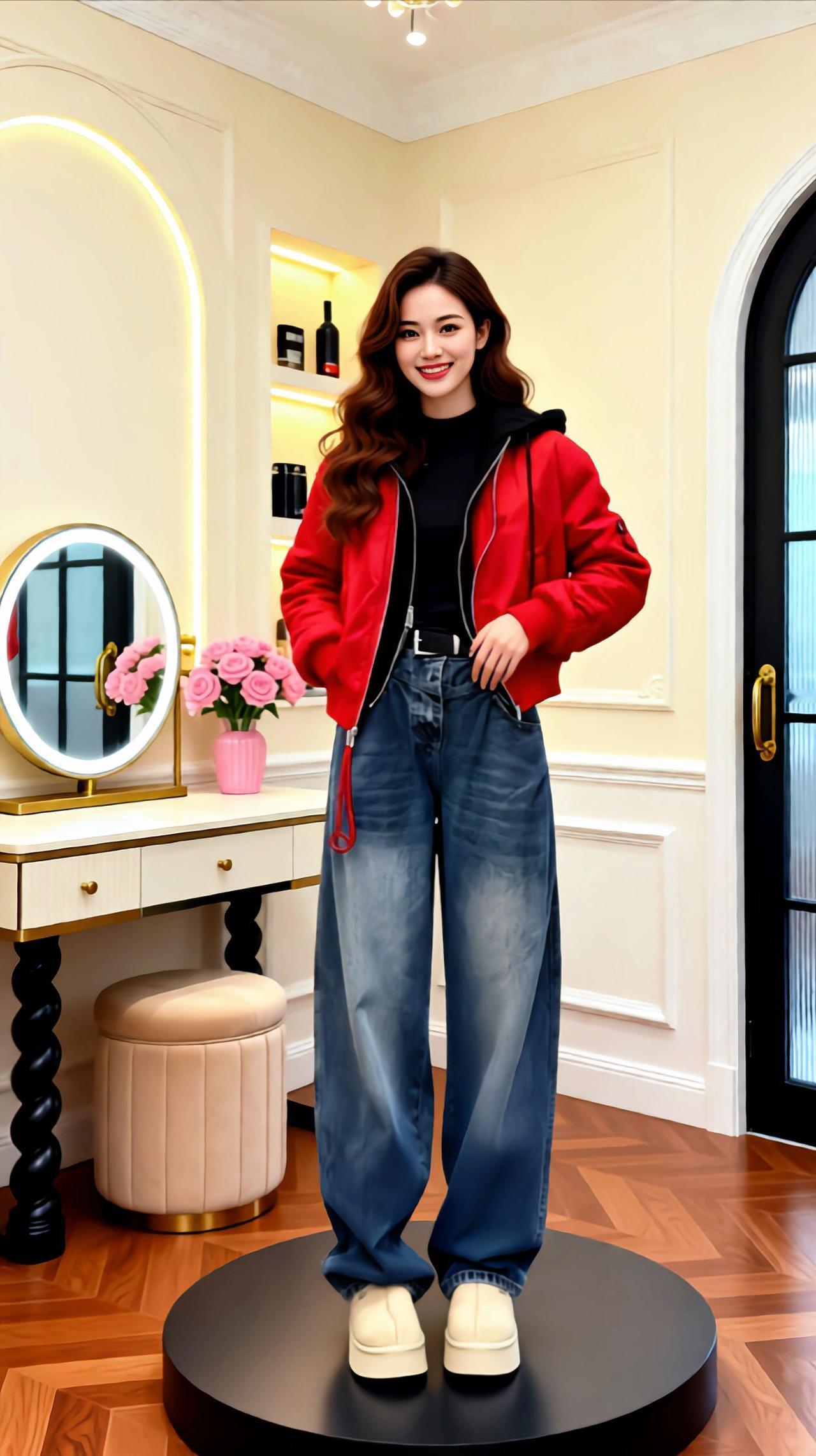 冬季穿搭分享 今天穿什么 搭配 牛仔裤 穿搭