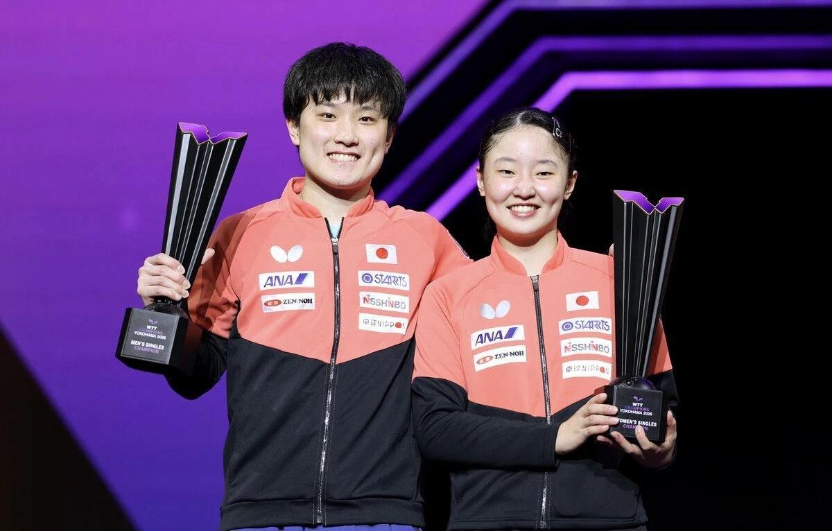 张本兄妹同时夺冠国乒怎么了一次系列赛而已，人家兄妹又不是没实力，再怎么说也是国家