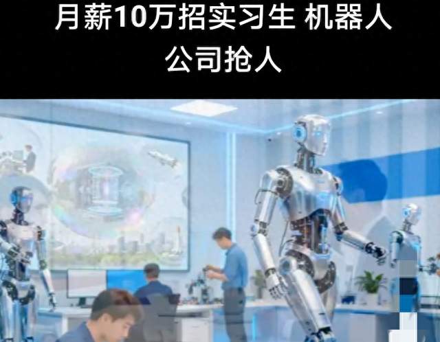 月薪10万抢实习生，博士50万年薪“白菜价”：机器人抢量产入场券