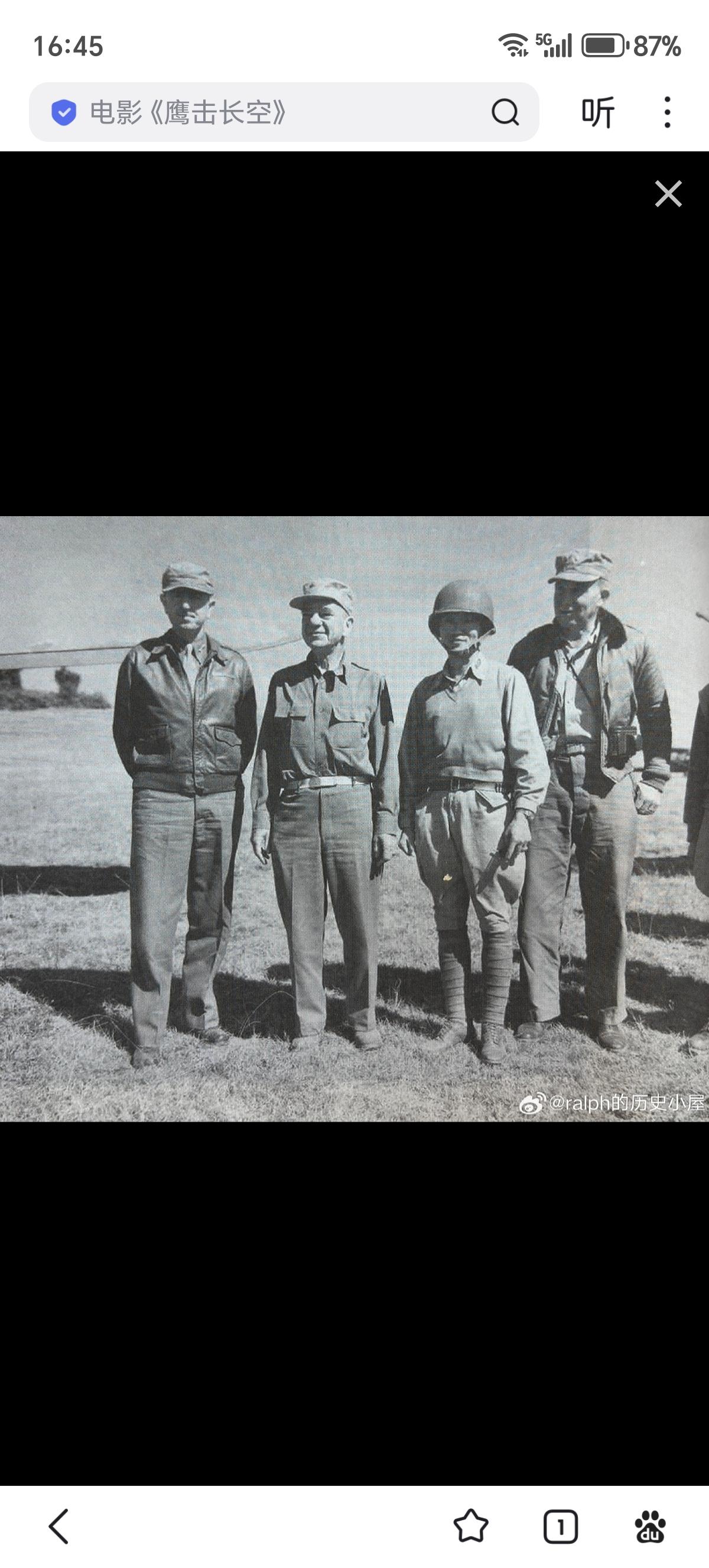 1945年1月16日攻克Namhkam南坎后，美国中国战区总司令Albert C