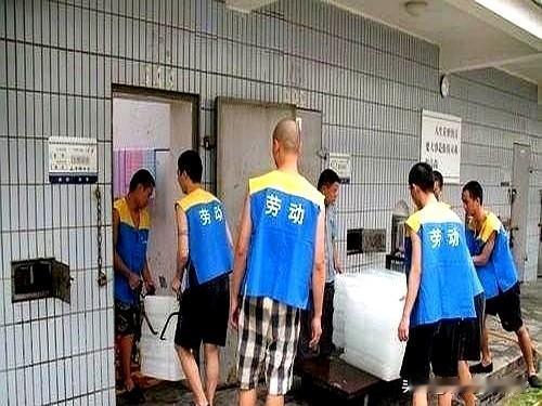 每个看守所都会有劳动号里的犯人，这些刑期较短的人留在看守所服刑，平时帮着管教发物
