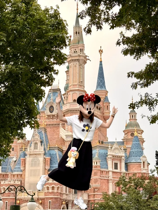 迪士尼！就为了这一张照片🐭