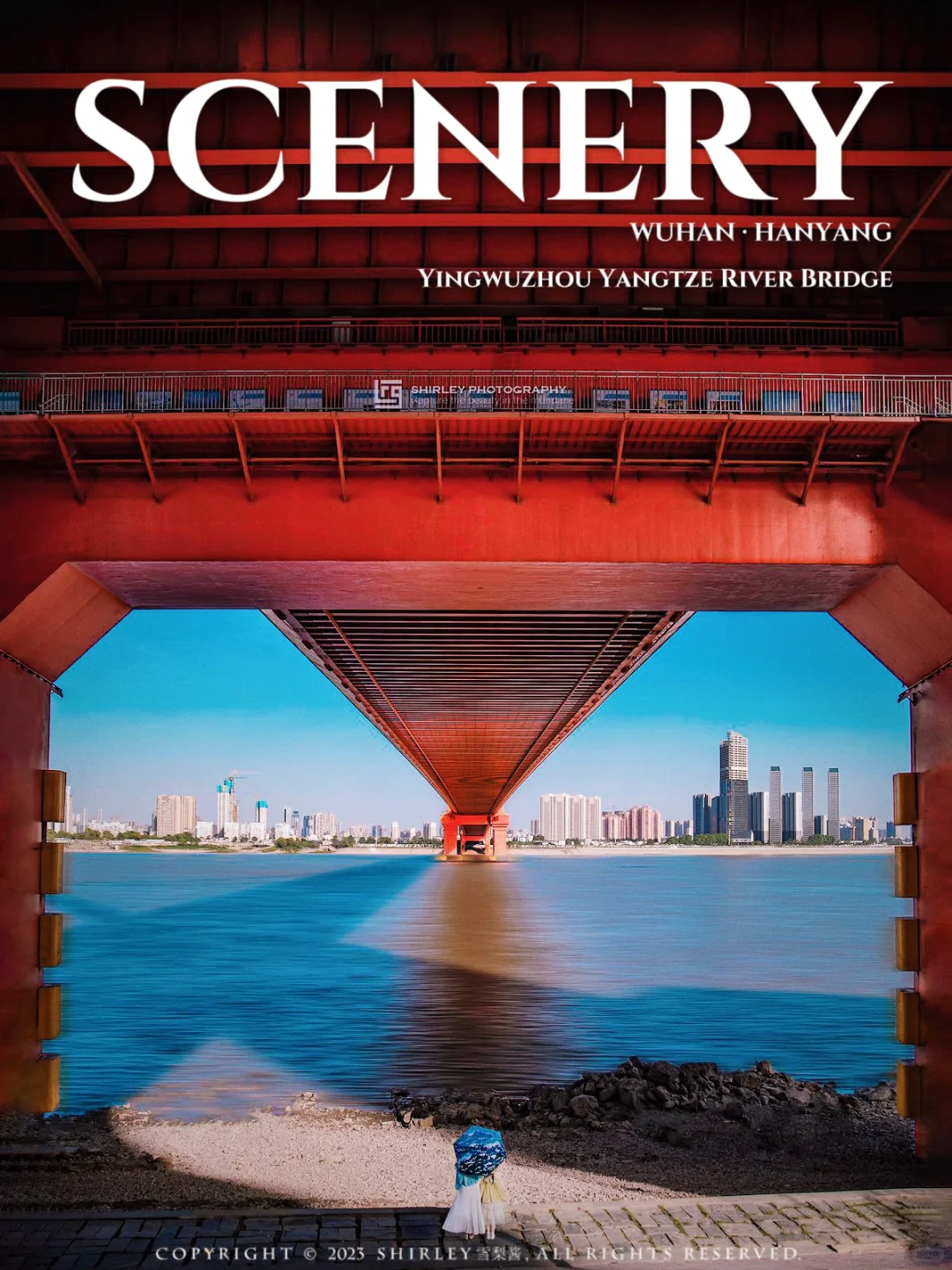 武汉最美的一抹红，鹦鹉洲大桥8大机位全解析