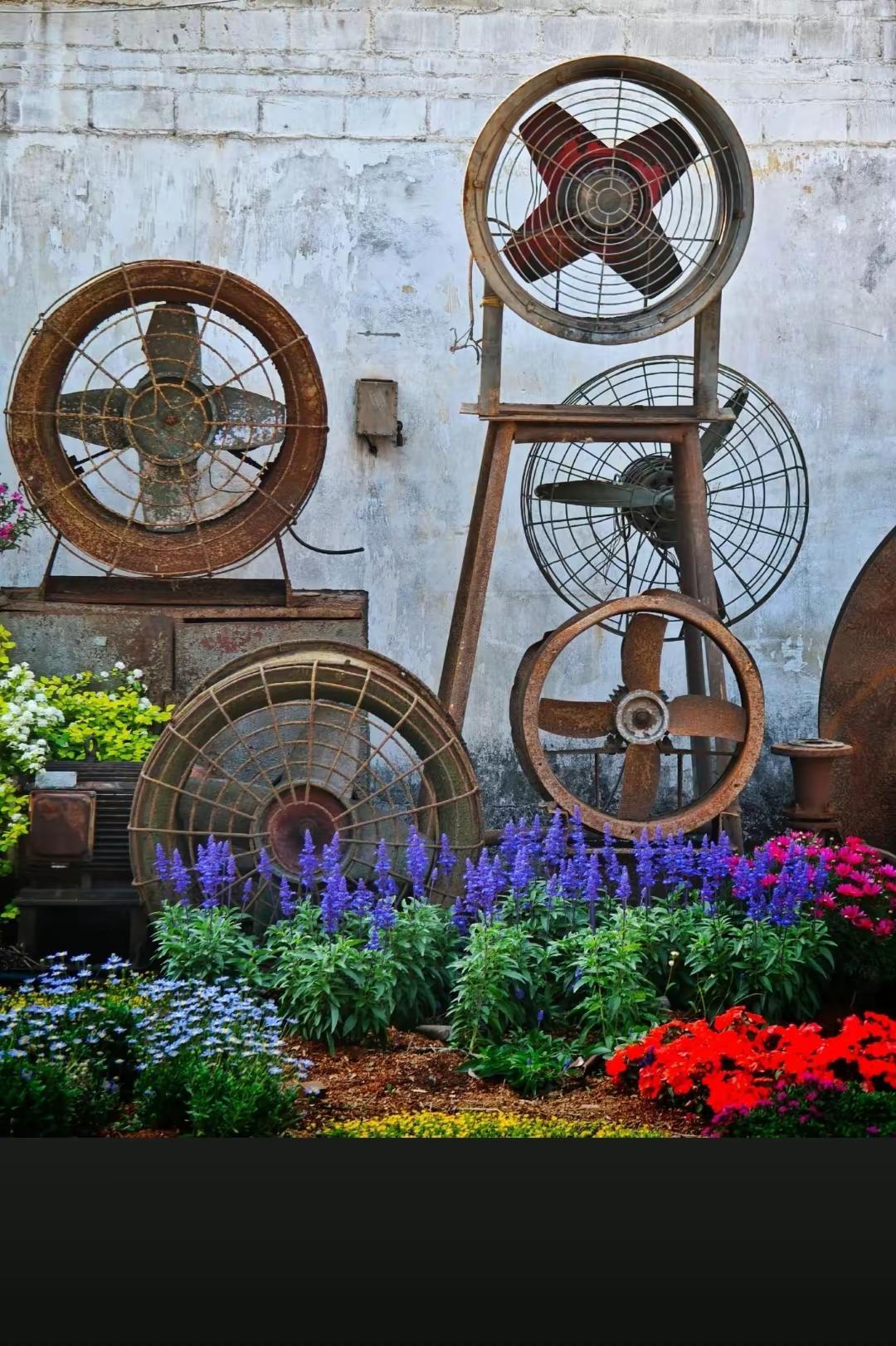 工业与繁花似锦。