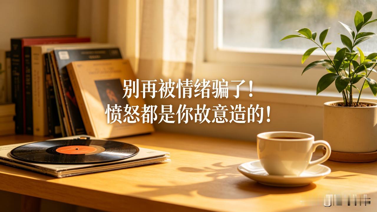 别再被情绪骗了！愤怒都是你故意造的！

嗨朋友，你想象一下，如果你在餐厅吃饭，服