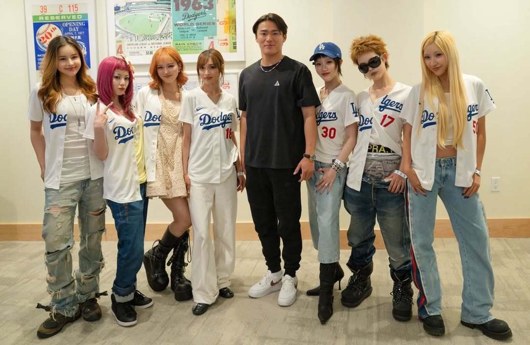260610 XG SNS更新道奇体育场 ⚾️💙这是令人难以忘怀的一天感谢邀请